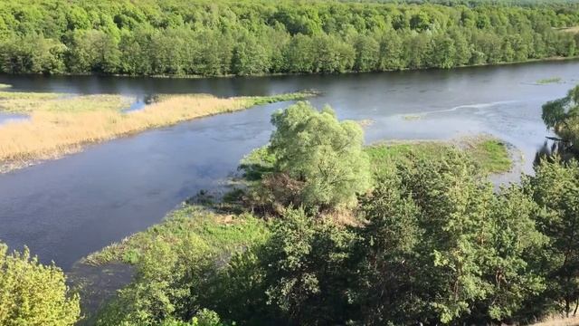 Река Воронеж, поселок Рамонь смотреть онлайн