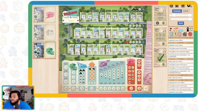Welcome To and Railroad Ink on Board Game Arena (BGA) смотреть онлайн