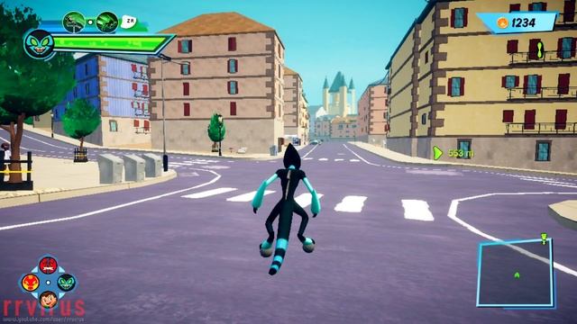 Ben 10 Power Trip - CHASING HEX - Walkthrough Gameplay Part 5 смотреть онлайн