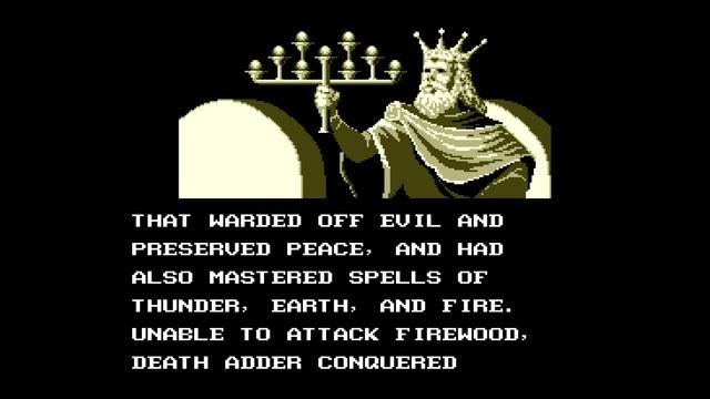 Sega Master System - Golden Axe Warrior смотреть онлайн