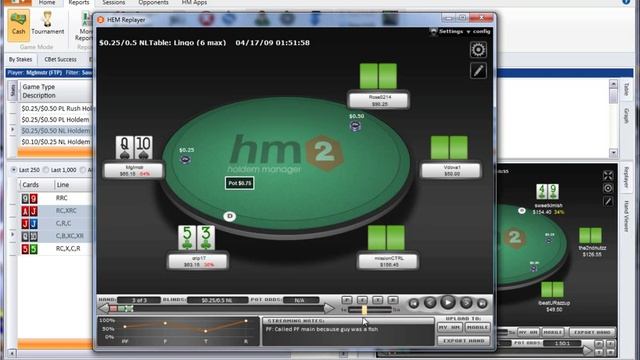 38. Холдем менеджер 2: Replayer (на английском) смотреть онлайн