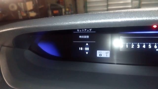 Настройка Часов на Хонда Стэпвэгон Спада 2015  HONDA STEPWGN SPADA