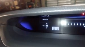 Настройка Часов на Хонда Стэпвэгон Спада 2015  HONDA STEPWGN SPADA