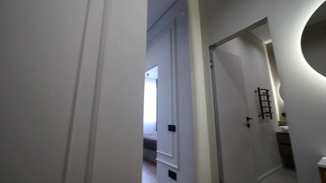 Дизайнерский ремонт. 1 комнатная квартира 40кв.м в ЖК Richmond. смотреть онлайн