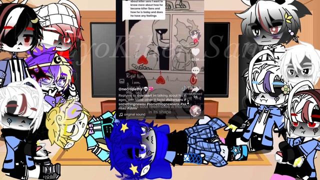 Past sans aus react to Killer *Final part смотреть онлайн