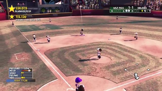 Super Mega Baseball Gameplay (PS4) Extra Innings Comeback смотреть онлайн