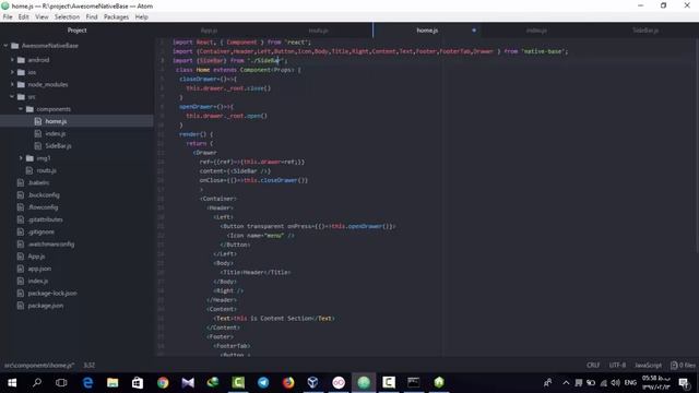 react navigation نصب - قسمت پنچم - Native Base آموزش смотреть онлайн