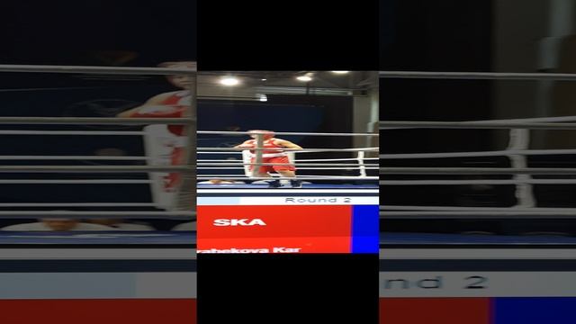 Финал! 57 кг. Тазабекова (МСМК) & Григоренко (КМС) [Бокс! Чемпионат СПБ 2022] 2 смотреть онлайн