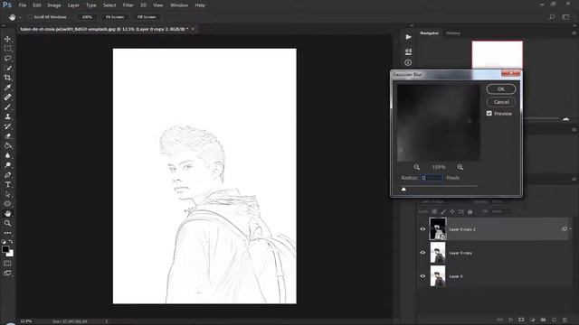 Photoshop Tutorial 2020 Sketch Effect Photoshop Bangla Tutorial Pencil Drawing 2020 | GFX BONGO смотреть онлайн