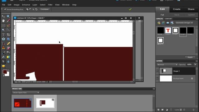 Photoshop Elements - Working with Custom Shapes Part 2 смотреть онлайн