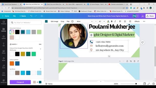 How to Create an Email Signature in Canva for FREE in 15 mins (GET NOTICED!) смотреть онлайн