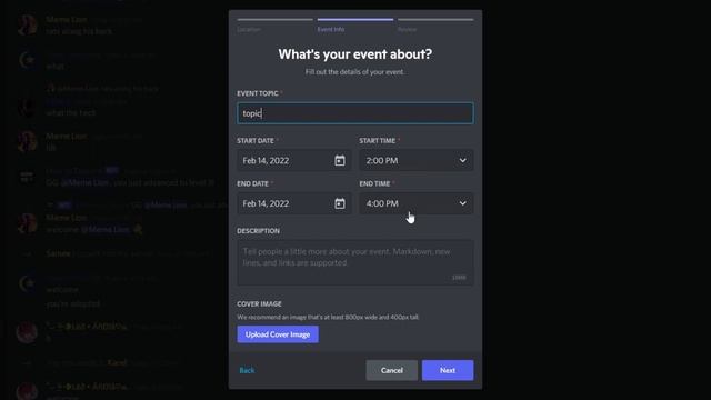 How to setup EVENTS on Discord! смотреть онлайн