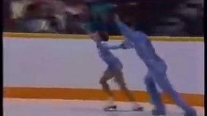 Екатерина Гордеева и Сергей Гриньков на ОИ 1988 года