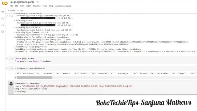 Tutorial-Google Translate API (Using Python) in Google Collab смотреть онлайн