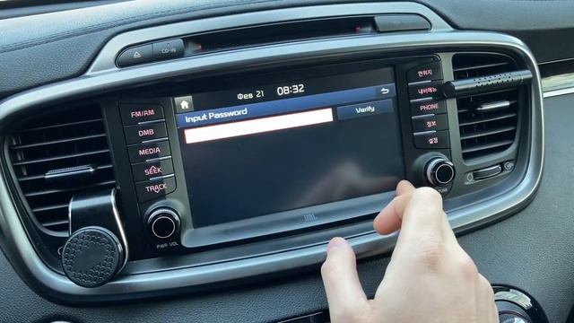 Инженерное меню Sorento Prime 2016 Gen4