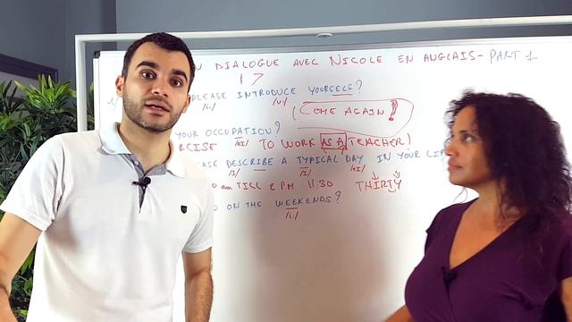 Voici un dialogue en anglais (cours tout en anglais) смотреть онлайн