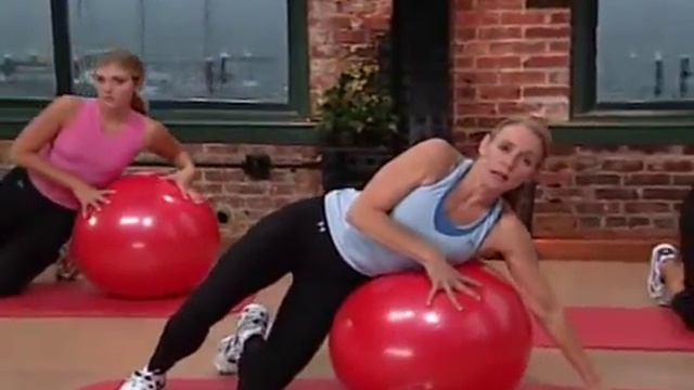 Лучшая тренировка с фитболом смотреть онлайн