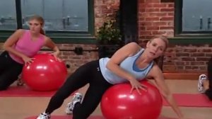 Лучшая тренировка с фитболом