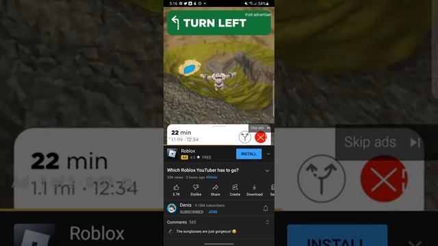 Some Random werid Roblox Google maps ad смотреть онлайн