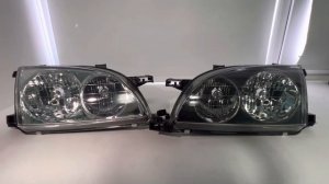 Фары Стеклянные Toyota Caldina 210