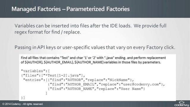 [Webinar] Extending Codenvy with Factories, Plug-Ins, And APIs смотреть онлайн