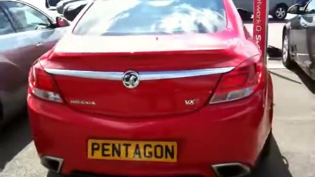 VAUXHALL INSIGNIA 2.8 V6 TURBO 4X4 VXR NAV 4DR INC LEATHER AND SAT NAV POWER RED смотреть онлайн