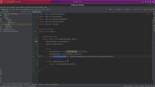 3. Sockets en Java - Socket MonoHilo смотреть онлайн
