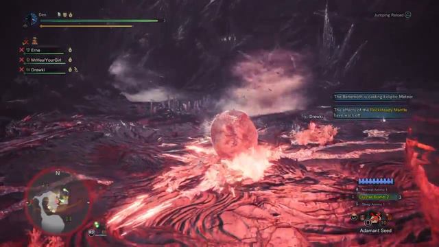 Monster Hunter World Extreme Behemoth Phase 3/4 смотреть онлайн