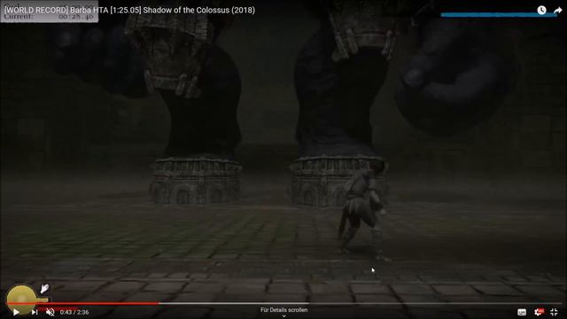 Shadow of the Colossus (PS4): HTA bossrush speedrun tutorial смотреть онлайн