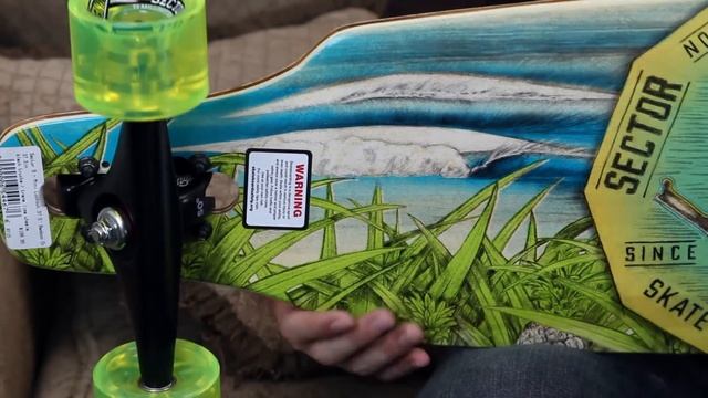 Sector 9 Mini Lookout 37.5" Bamboo Complete Longboard Review - Tactics.com смотреть онлайн