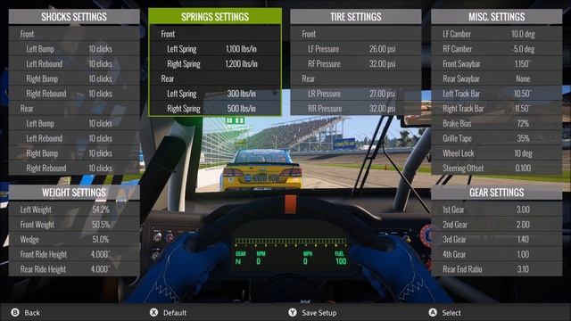 NASCAR Heat 2 Setup - Michigan Setup - Cup, Xfinity, and Trucks смотреть онлайн