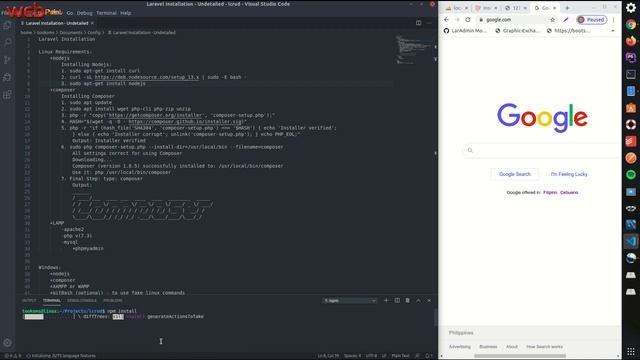 How to install laravel on linux and windows смотреть онлайн