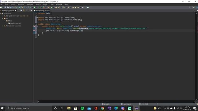 How to make a Discord Bot in 2021! (Ep. 1: Starting up the bot and Simple Commands) смотреть онлайн