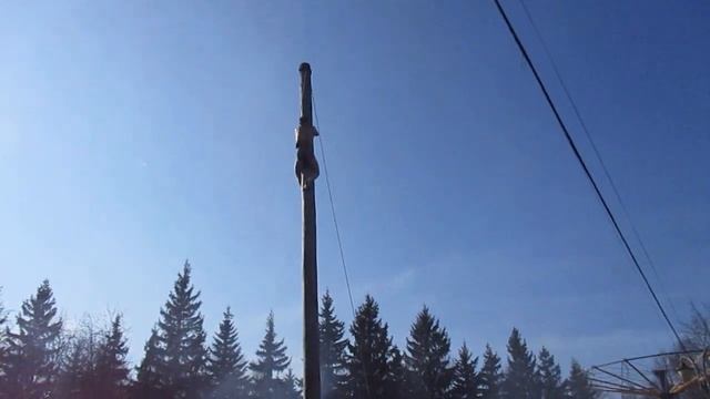 Покорение призового столба на масленицу, Липецк, парк Победы, 1 марта 2020 г. Часть 4 смотреть онлайн