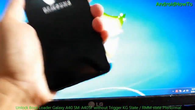Unlock Boot Loader Galaxy A40 SM-A405F without Trigger KG State RMM state Prenormal смотреть онлайн