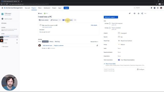 Demo: Microsoft Teams for Jira Service Management смотреть онлайн