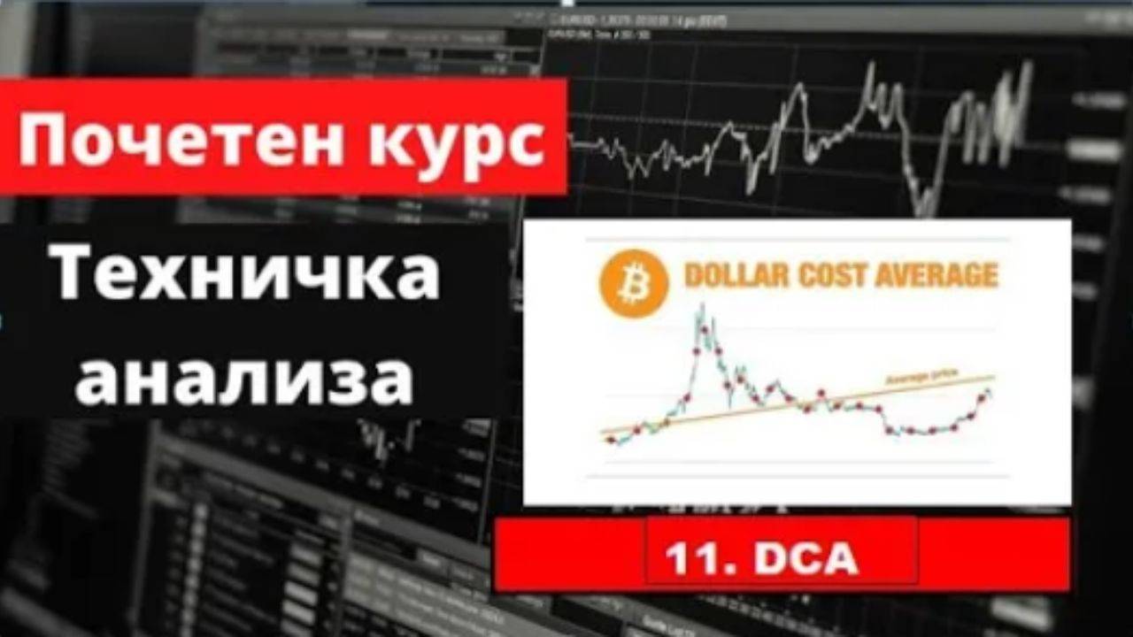Крипто техничка анализа почетен курс 11. DCA - Dollar Cost Average