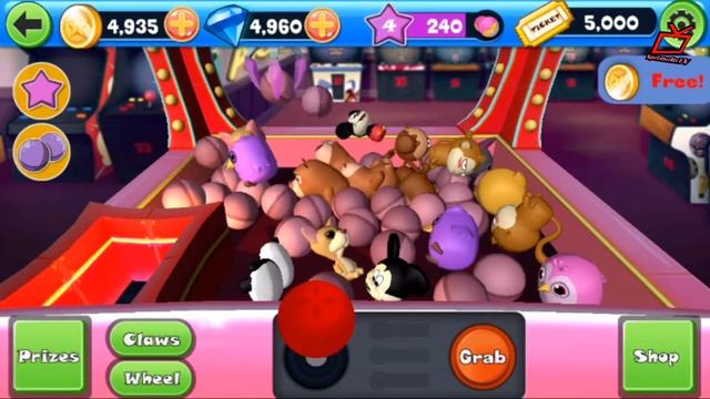 Toy Prize Claw Machine 3d gameplay смотреть онлайн