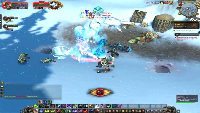 WoW MoP- Blood In The Snow Heroic Scenario Walkthrough