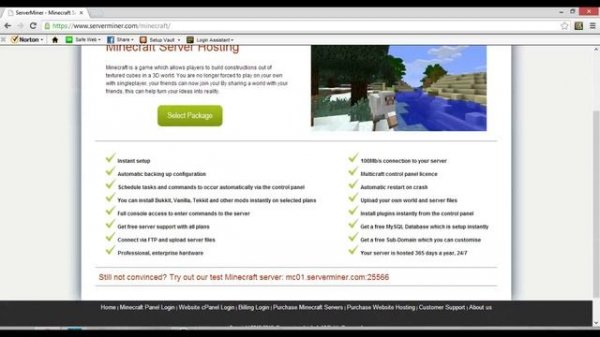 Serverminer Hosting Company | Best Minecraft Hosting!