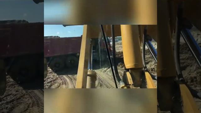 Погрузка песка  Работа на севере  Ямал  Лето 2020