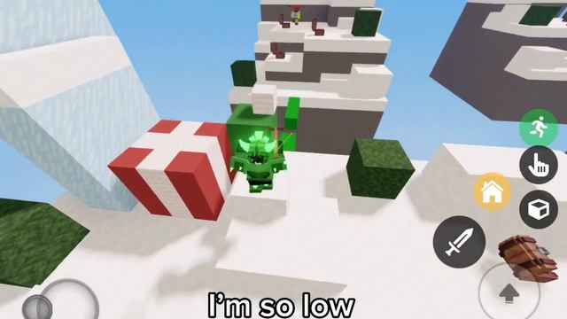 Tryhard Skywars Gameplay (Roblox Bedwars)