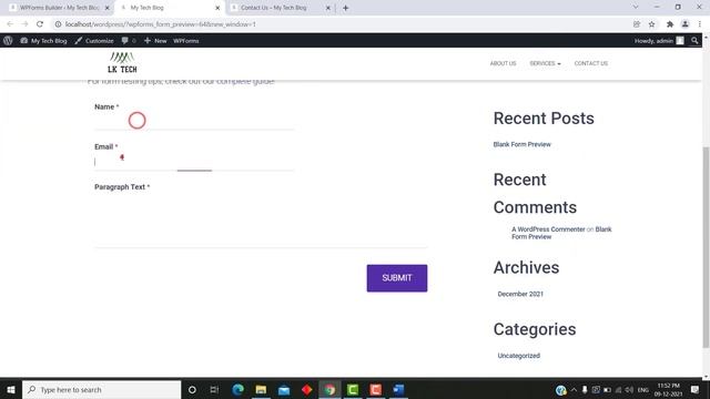 How to create contact form in WordPress (Free Plugin) | WordPress Tutorial for beginner L#4 смотреть онлайн