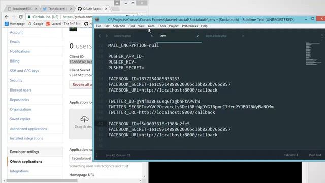 3.-Aprende a crear un login con redes sociales en laravel 5.3/socialite смотреть онлайн