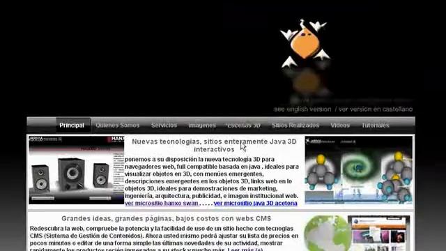web 3D microsite, full java 3D interactive, hanxo, jarivia.com.ar смотреть онлайн