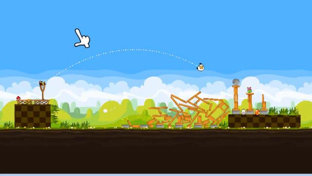 Easter Eggs Level 1-7 (Angry Birds Seasons 2011 - 3 Stars) смотреть онлайн