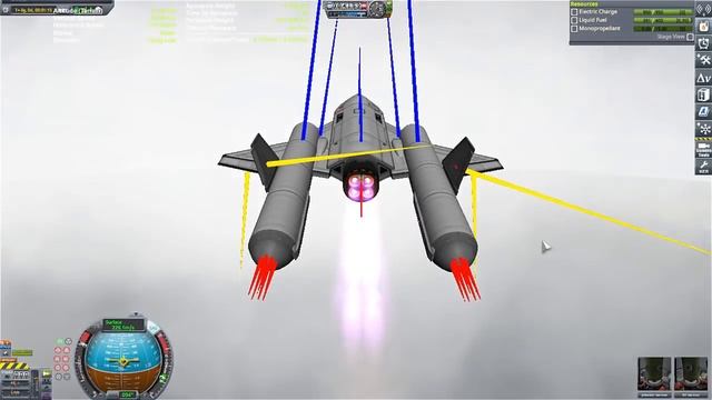 STOCK WARP DRIVE TEST SHIP \ KSP 1.12 \ Kerbal Space Program смотреть онлайн