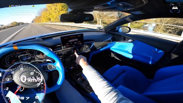 750HP AUDI RS7 Performance | 1/4 Mile & 0-324KM/H AUTOBAHN POV By AutoTopNL