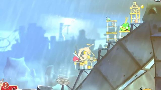 Boss Fight #24! King Pig Level 240 Walkthrough - Angry Birds Under Pigstruction смотреть онлайн