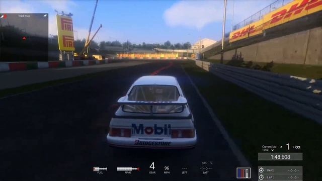 Ford Sierra Cosworth Group A - Assetto corsa 60fps смотреть онлайн